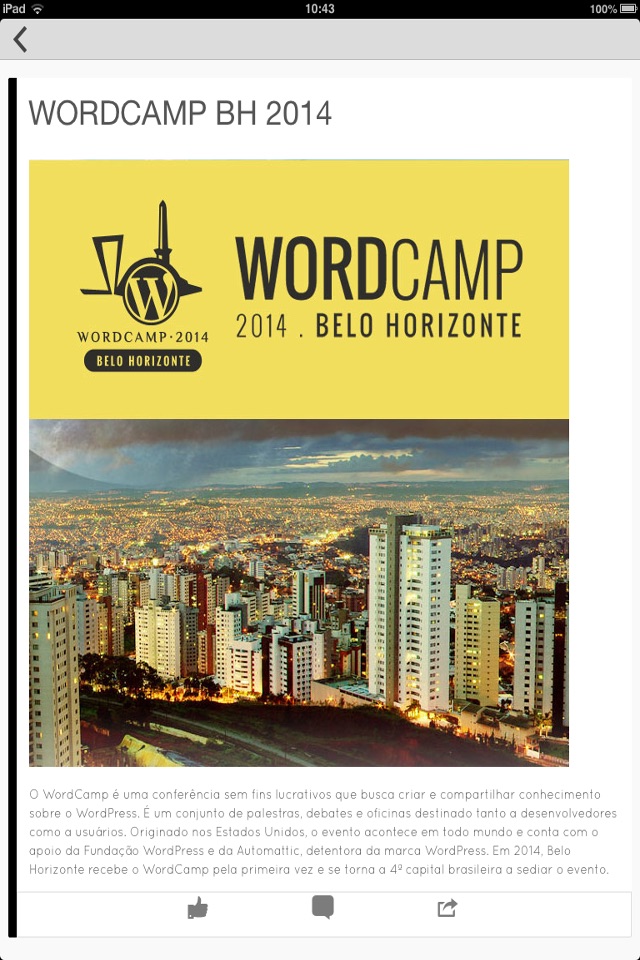 WordCamp screenshot 2