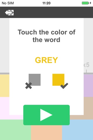 SpeedColor Stroop screenshot 4