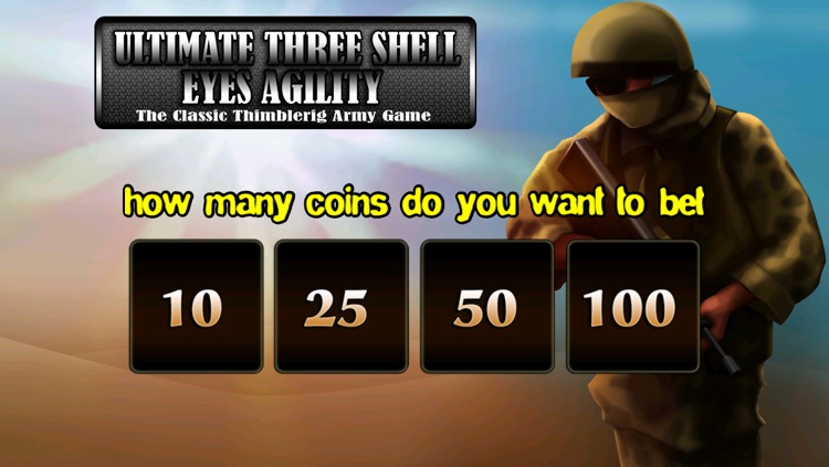 Ultimate Three Shell Eyes Agility : The Classic Thimblerig Army Game - Free Edition