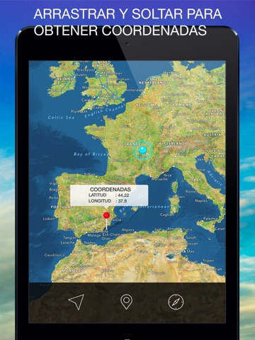 Coordinates - Your GPS Coordinates, Altitude, Compass screenshot 4