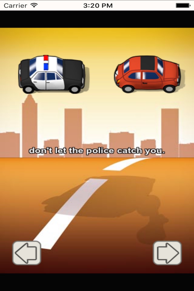 Police car escape - The highway challenge screenshot 3