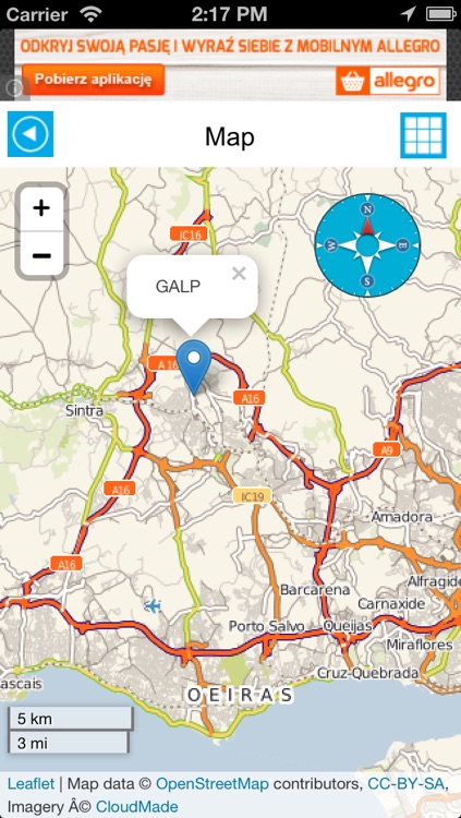 Portugal offline road map. Free edition with Lisboa, Porto, Faro, Lagos screenshot-3