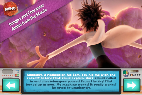 Cloudy with a Chance of Meatballs Movie Storybook & Cloudy 2 Children's Activity Book screenshot 2