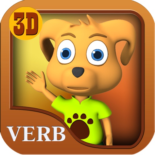 Verbi per i bambini- Parte 1- Apprendimento del linguaggio nei bambini in età prescolare:Free animated Italian language lesson for children to learn animated action words iOS App