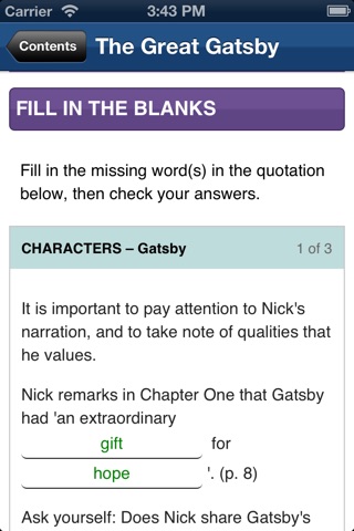 The Great Gatsby York Notes AS and A2 screenshot 3