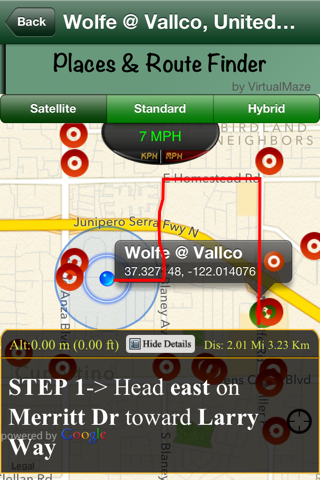 Places & Route Finder screenshot 4