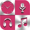 Pro Radio Media 8 in 1 Music Clock Set