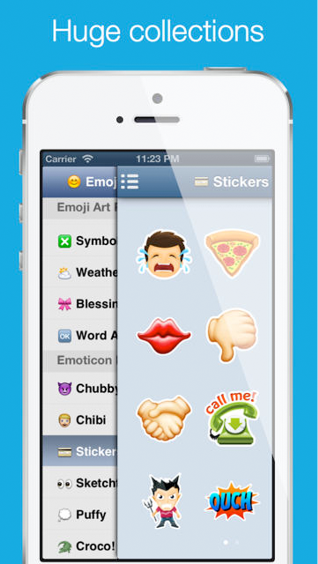 Emoji Keyboard Emoticon - Animated Emojis Stickers Pop Emoticons Icons Art  For Kik,WhatsApp,Facebook Messenger Free Download App for iPhone -  