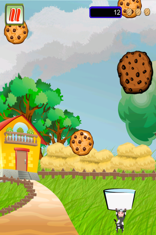 Milk and Cookie Catch - bake sweet chocolate chip dairy cow screenshot 4
