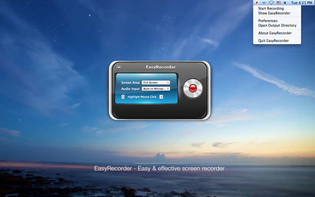 ‎EasyRecorder - Screen Recorder Screenshot