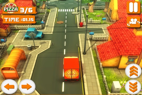 Blocky Truck Pizza Craft 3D screenshot 4