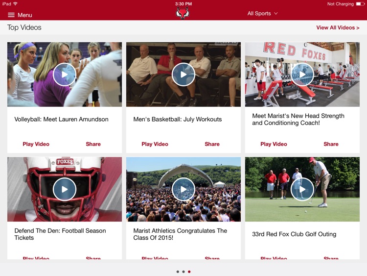 Marist College Athletics for iPad 2015
