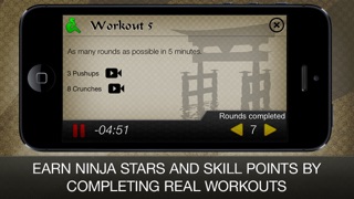 Ninja Fitness Free: Strength, Running, Yoga and Meditation Workout Programのおすすめ画像4