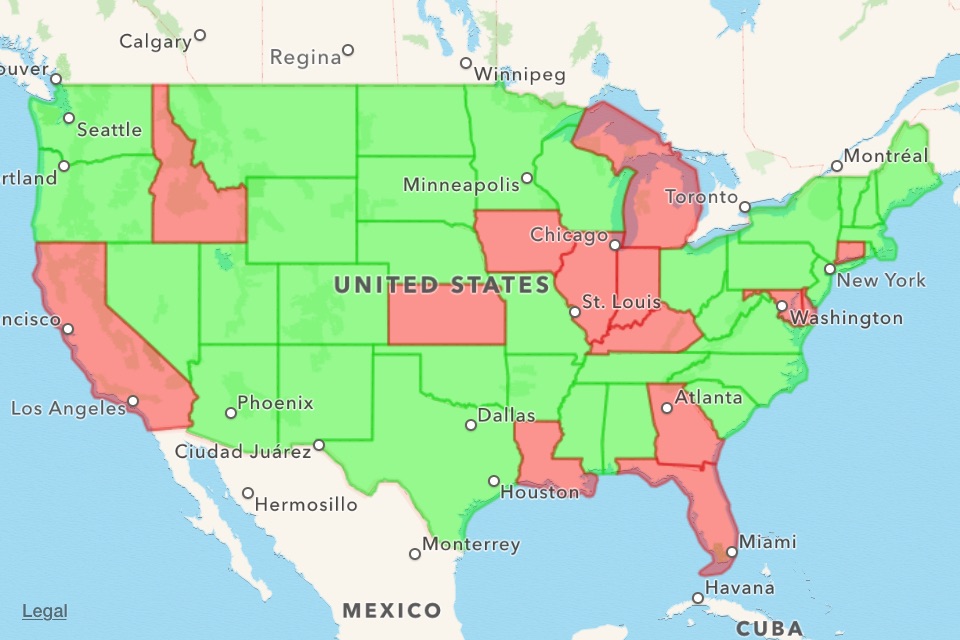 States Plates Challenge screenshot 4