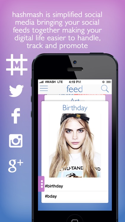 HashMash - Hashtags socialmedia discovery platform screenshot-0