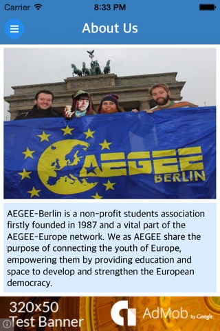 AEGEE-Berlin screenshot 2