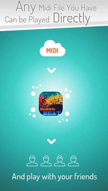 Bubble Beat - Endless song play, simple music and beat game for free