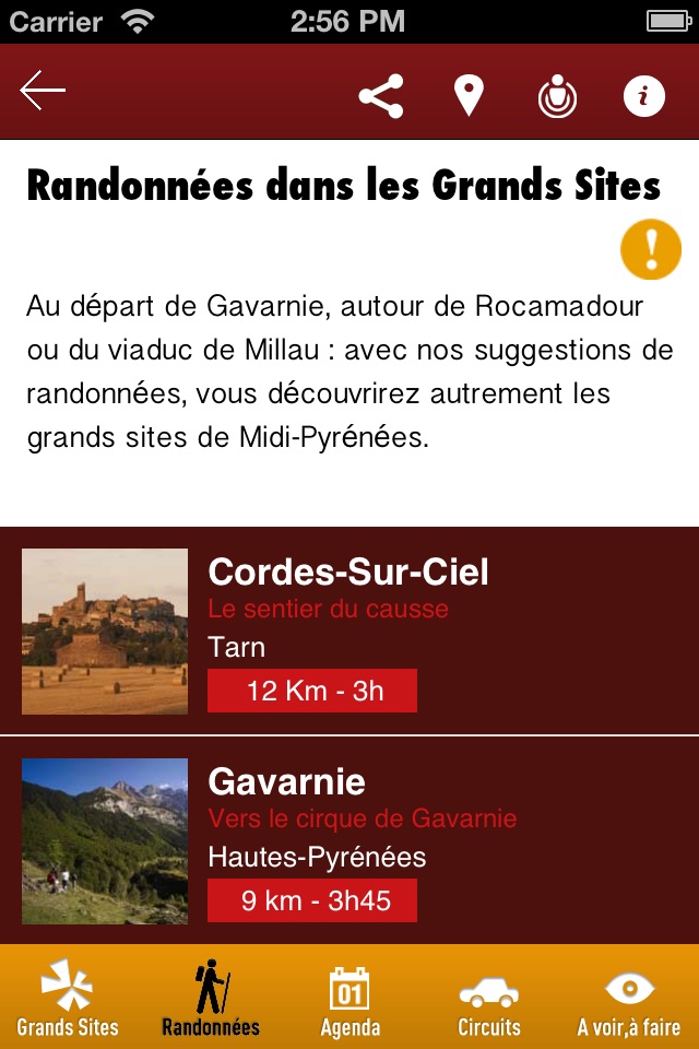 Grands Sites screenshot 4