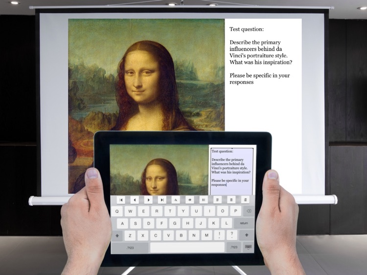 Whiteboard Projector - wireless presentation viewer & sketch board app
