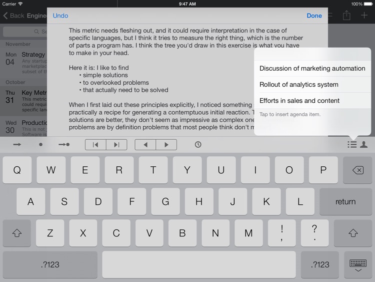 Meetings - Notebooks for Work - Meeting Notes, Agendas, and Minutes screenshot-3
