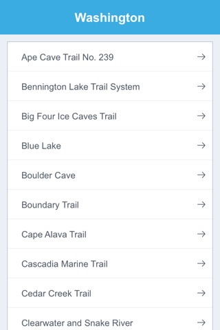 Washington National Recreation Trails screenshot 2