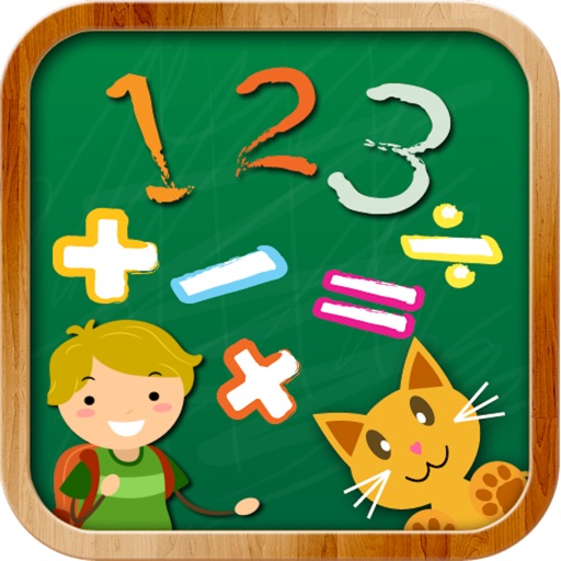 QCat - Kids Math Plus iOS App