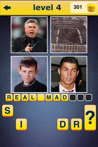 Football 4 Pics Quiz - # 1 word trivia to guess what's the soccer logo screenshot 3