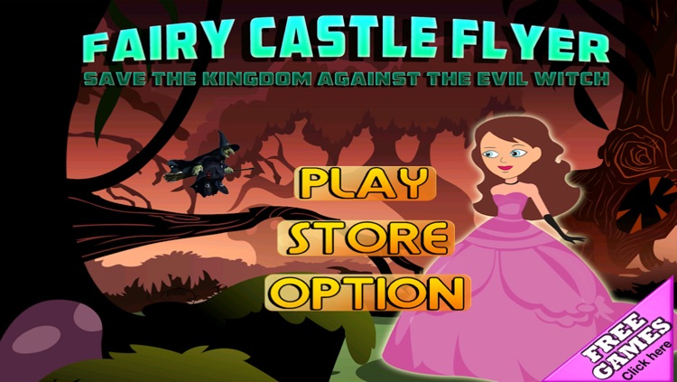 Fairy Castle Flyer - Save the Kingdom Against the Evil Witch