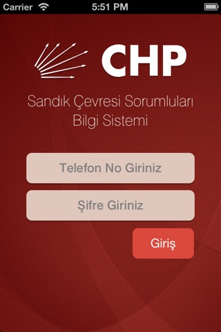 CHP SÇS (Sandık Çevresi Sorumluları Bilgi Sistemi) screenshot 2
