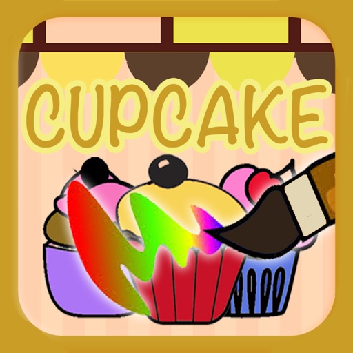 My Cupcake Maker - Free Color Cake Book Saga icon