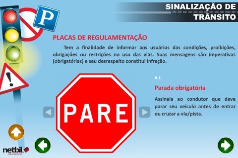 Educação para o Trânsito - Placas screenshot 3