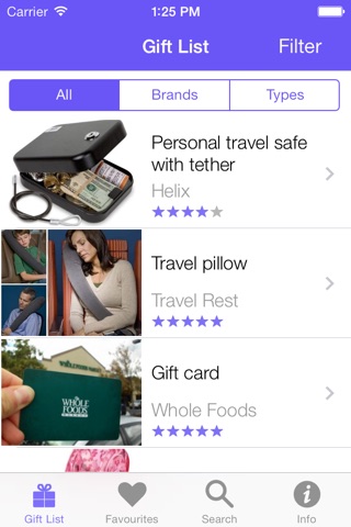 Gifts Guide screenshot 2