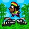 Jumpy Rasta Man - FREE - Cops and Farmer Chase Game