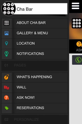 Cha Bar screenshot 2