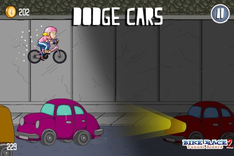 Bike Race Tunnel Riders 2 - Real Xtreme Bmx Trek! Pedal through obstacles, avoid danger and drive to infinity. screenshot 4