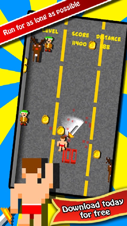 Rush In The Kingdom : A Pixel Boom Streaker Game