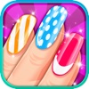 Nail salon-girl makeover