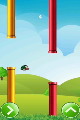 Flappy Fun: Crazy Temple Bird Adventure screenshot 2