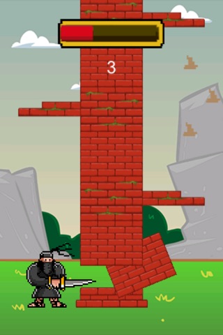 Ninja Challenge - Chop The Tower screenshot 3