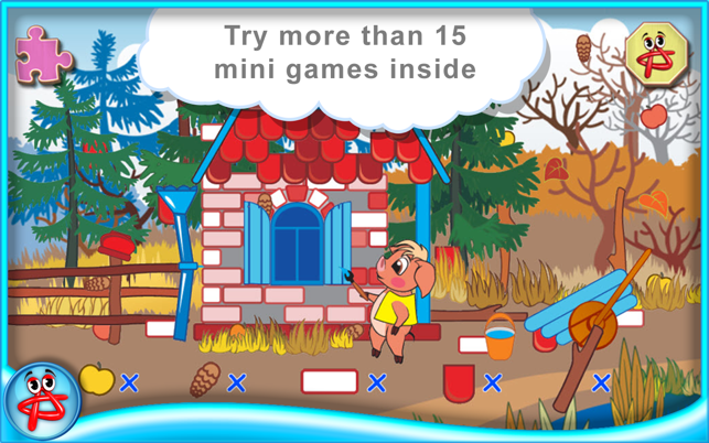 Three Little Pigs: Interactive Touch Book(圖3)-速報App