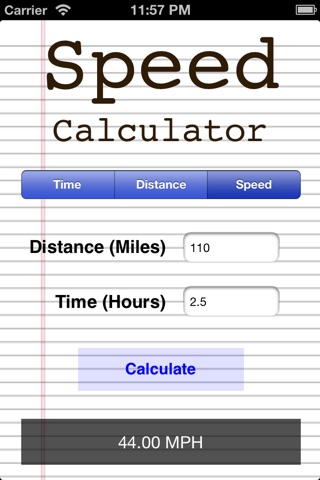 Distance Speed Time Calculator screenshot 3