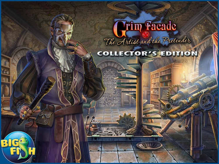 Grim Facade: The Artist and The Pretender HD - A Mystery Hidden Object Game screenshot-4