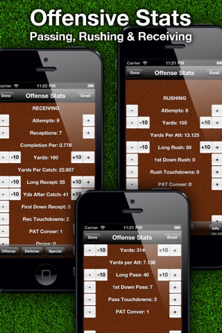 Football Stats Tracker Touch screenshot 3