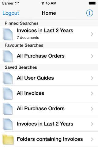 Document Manager Mobile screenshot 2