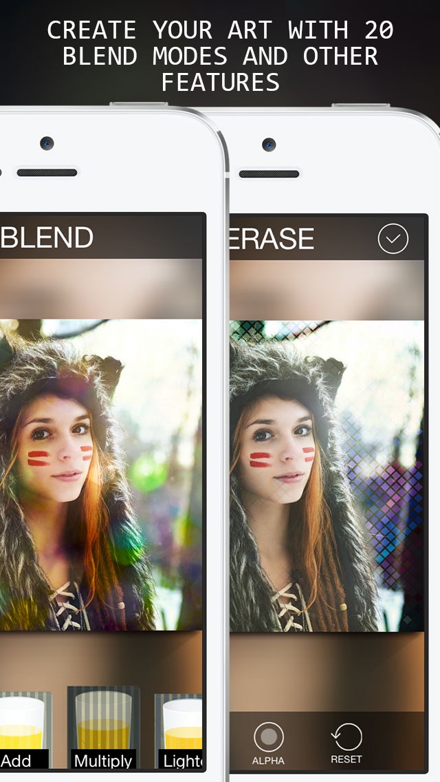 How to cancel & delete Blend Texture - Mix your own photo effects from iphone & ipad 4