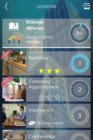 SpeakingBiz - Business English by SpeakingPal screenshot 2