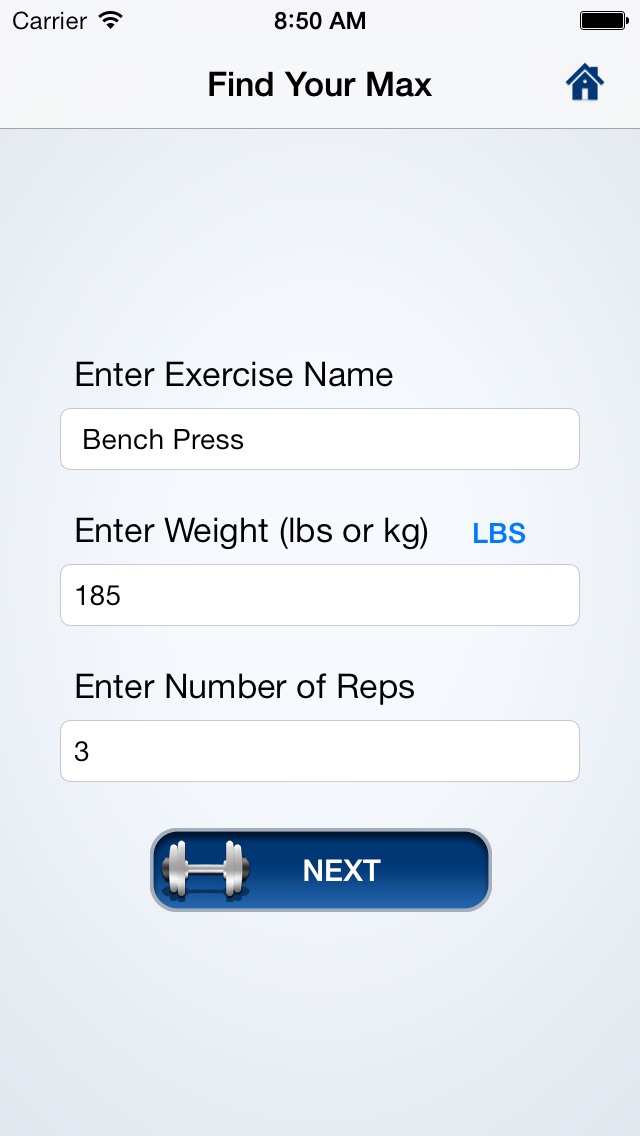 bench pr calculator