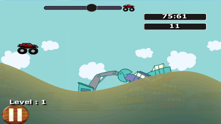 Monster Truck Car Jump - Extreme Escape Chase Challenge screenshot-4