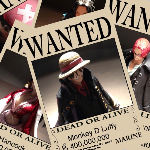 OP Poster Maker - An One Piece style pirate wanted poster maker iOS App