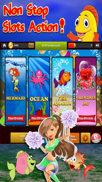 Aquarium Slots - Fishy Slot Machine Game screenshot-3